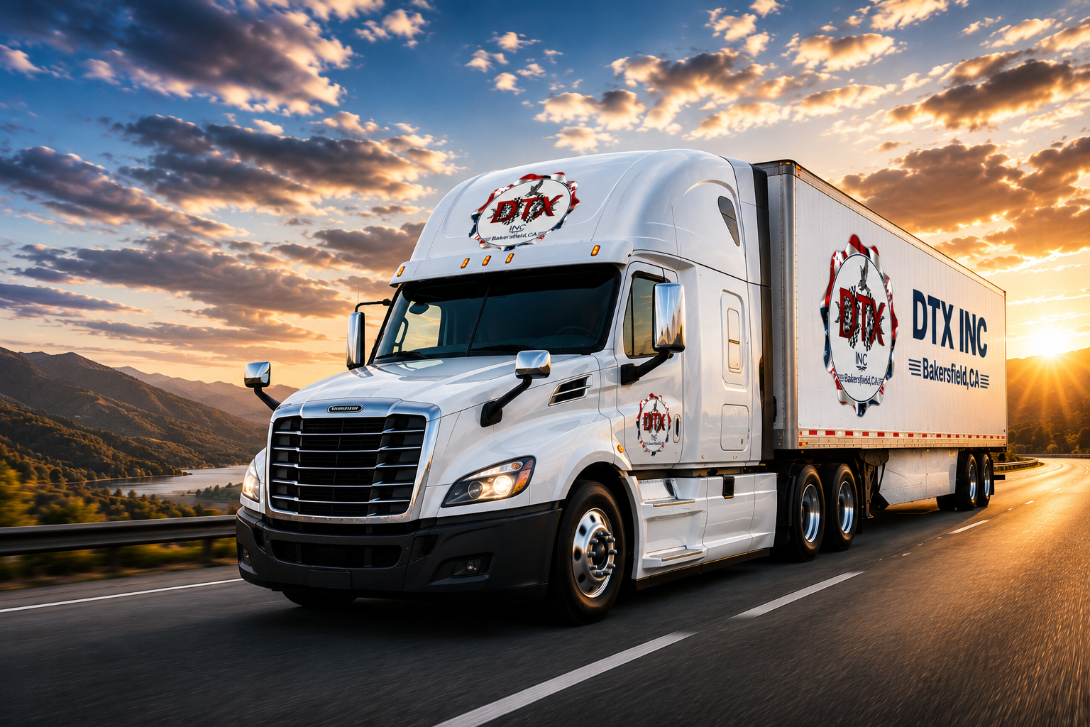 DTX Inc truck fleet ready for the road
